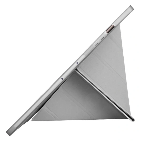 Galaxy Tab S10 Plus Kılıf Zore Tri Folding Kalem Bölmeli Standlı Kılıf - Resim 10