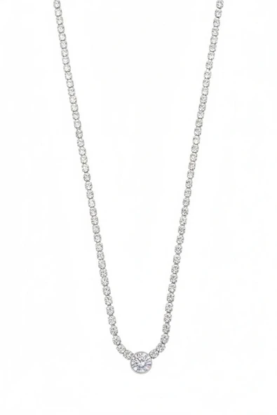 LitaeTrend Su Yolu Kolye - Gümüş ürün görseli 1