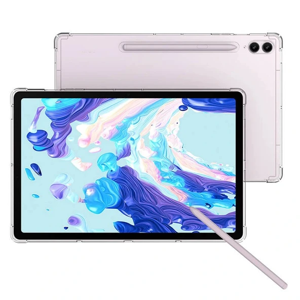 Galaxy Tab S10 Ultra Kılıf Zore Tablet Nitro Anti Shock Silikon Kapak - Resim 6