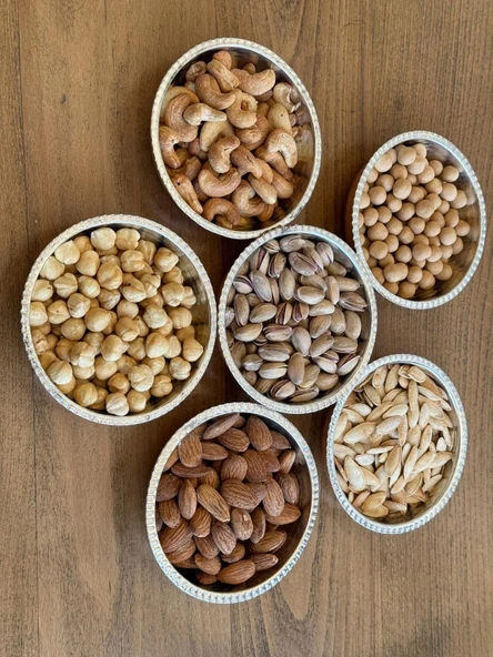 Bakır Sunumluk - Çerezlik Kase. 12 cm. - Resim 7