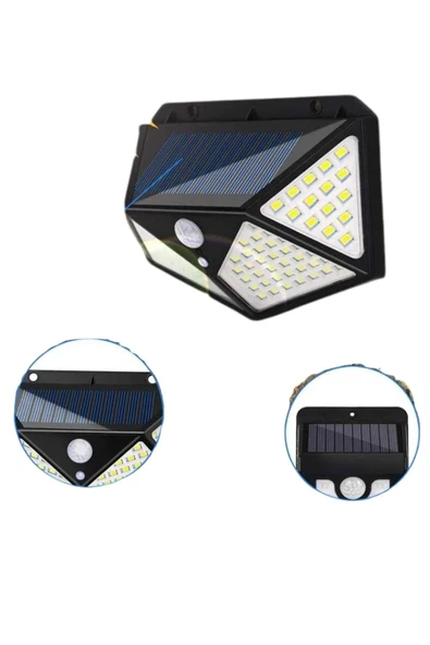 CEYLAN ADAM Bahçe Lambası Bahçe Aydınlatma Sensörlü Suya Dayanıklı 100 Led - Resim 5