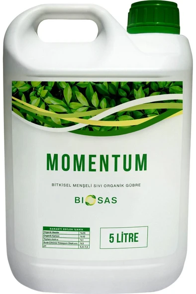 Biosas MOMENTUM 5 LT Bitkisel Menşeli Sıvı Organik Gübre ürün görseli 1