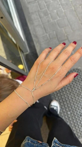 LitaeTrend Çoklu Zincir Şahmeran - Gümüş - Resim 2