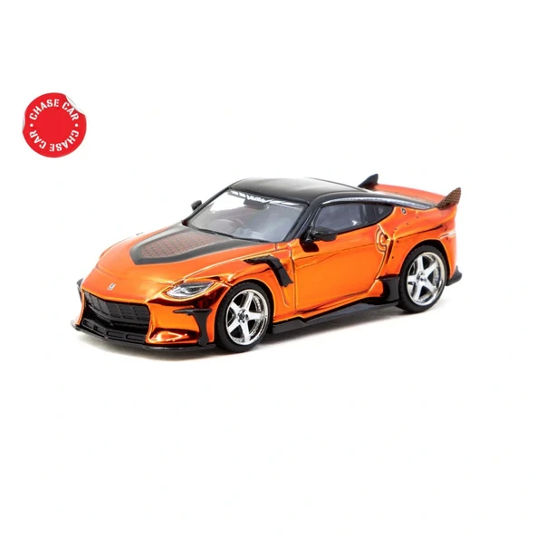 Tarmac Works 1/64 Nissan VeilSide FFZ400 Fairlady Z Orange - Resim 2