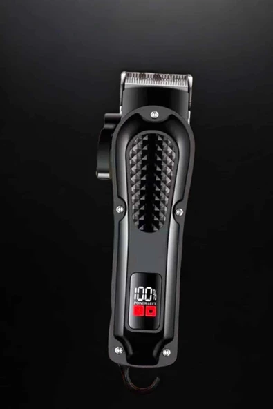 CEYLAN ADAM Sıfır Tıraş Makinesi Dijital Göstergeli Paslanmaz Çelik Bıçaklı Taşınabilir - Resim 4