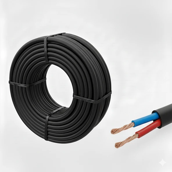 2x1.5 CCA TTR UZATMA KABLOSU 100 METRE ürün görseli 1