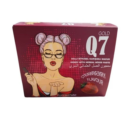 Gold 07 Bitkisel Karışım Çilekli Mixed Paste 12 Şaset