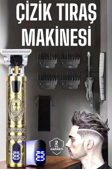 CEYLAN ADAM Çizik Tıraş Makinesi Şarjlı Paslanmaz Çelik Bıçaklı Uzun Ömürlü ürün görseli 1