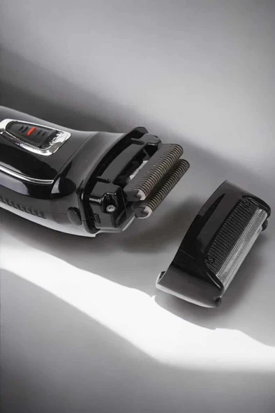 CEYLAN ADAM Şarjlı Paslanmaz Çelik Bıçaklı ve Kablosuz Saç Sakal Tıraş Makinesi - Resim 3