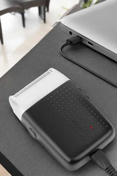 CEYLAN ADAM tıraş makinesi Sinek Kaydı Paslanmaz Çelik Taşınabilir Şarjlı - Resim 5