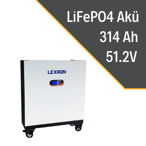 314AH 51.2V PREMİUM SERİSİ LİTYUM BATARYA ürün görseli 1