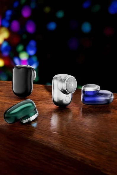 CEYLAN ADAM Seyahat Tipi Tıraş Makinesi Taşınabilir Kablosuz Mini Paslanmaz Çelik - Resim 2