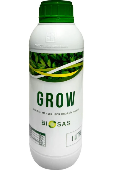 Biosas GROW 1 LT Bitkisel Menşeli Sıvı Organik Gübre ürün görseli 1