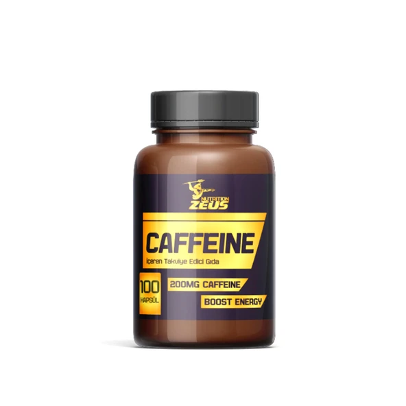 Zeus Nutrition Caffeine 100 Kapsül