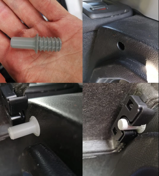 2 adet pandzot sabitleme pimi - Chevrolet AVEO - 4834497 ürün görseli 1