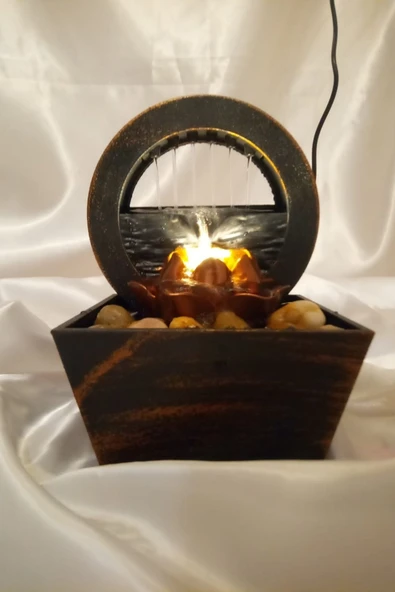 Su Şelalesi Hava Nemlendirici Led Işıklı Su Perdesi ürün görseli 1