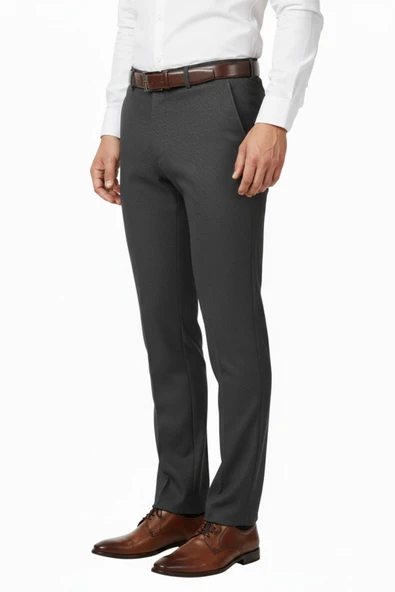 Erkek Kışlık Likra Kumaş Pantolon BGL-ST04906 - Resim 4