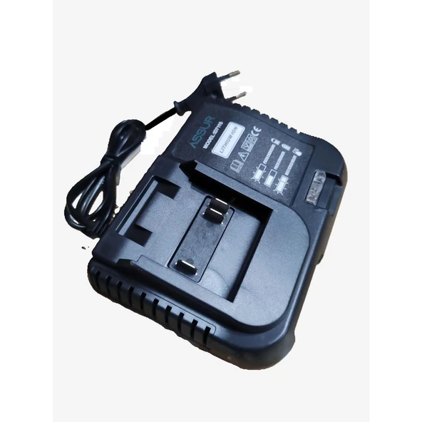 Kızaklı Şarj Aleti 21V ASSUR Şarjlı Matkap ASR317 uyumludur. ürün görseli 1