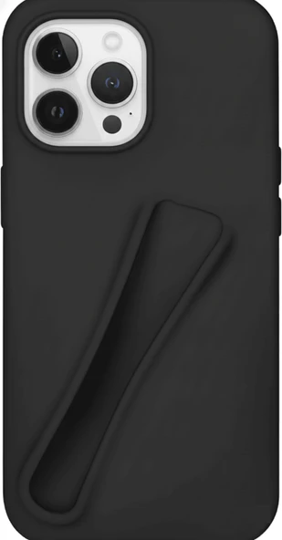 iPhone 16 Pro Max Lip Gloss Kılıf Siyah - Resim 3