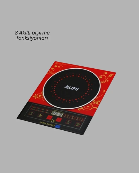 CEYLAN ADAM 8 Programlı LED Ekranlı İndüksiyon Ocak 80–270°C Sıcaklık Ayarı - Resim 5
