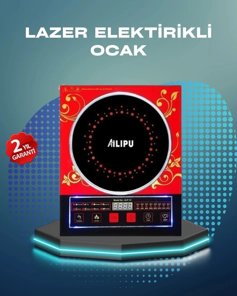 CEYLAN ADAM Dokunmatik LED Ekranlı İndüksiyon Ocak 8 Fonksiyonlu ürün görseli 1