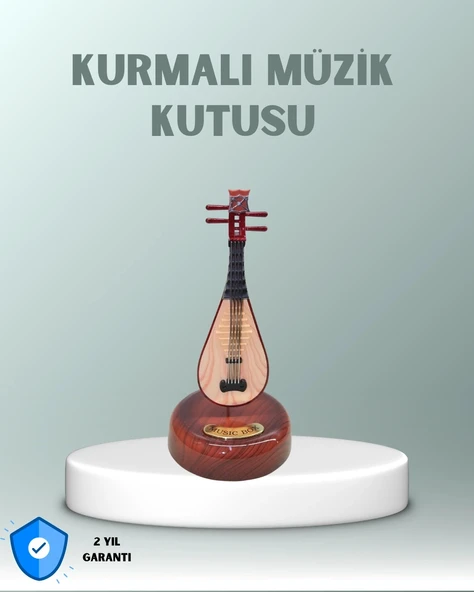 CEYLAN ADAM Enstrüman Figürlü Melodi Çalan Dekoratif Müzik Kutusu ürün görseli 1