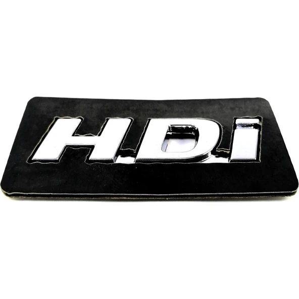 Peugeot 206 207 307 Hdı Bagaj Yazısı (57MM-15MM) ürün görseli 1