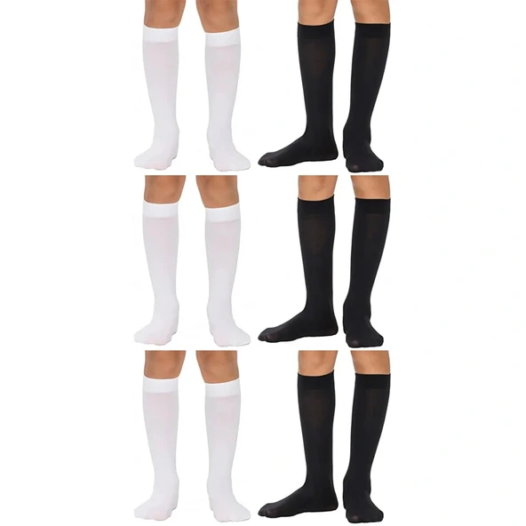 Penti 6'lı Paket Extra Cotton Okul Dizaltı Çorap - Resim 4