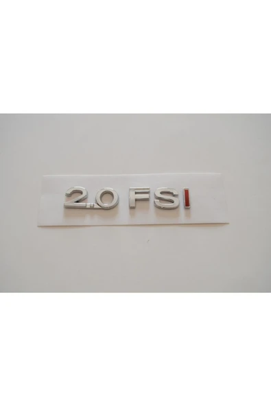 Volkswagen 2.0 Fsi Bagaj Yazısı Tek Kırmızı 3c0853675b ürün görseli 1