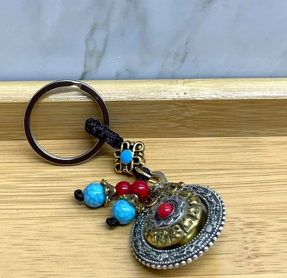 Mantra Çarkı Şans Anahtarlık Alk4465 ürün görseli 1