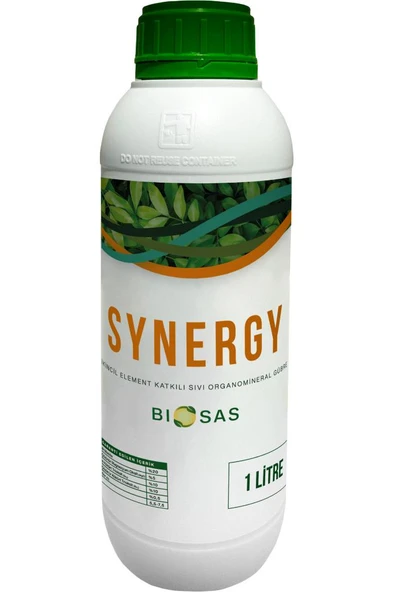 Biosas SYNERGY 1LT İkincil ve İz Element Katkılı sıvı Orgaminaral Gübre ürün görseli 1