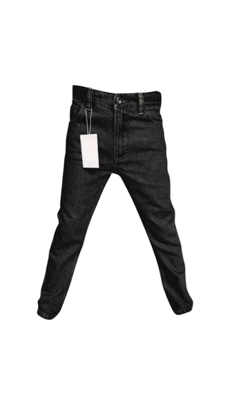 Erkek Çocuk Jean Pantolon / Siyah - Esnek Kumaş ürün görseli 1