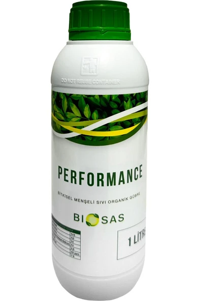Biosas PERFORMANCE 1 LT Bitkisel Menşeli Sıvı Organik Gübre ürün görseli 1