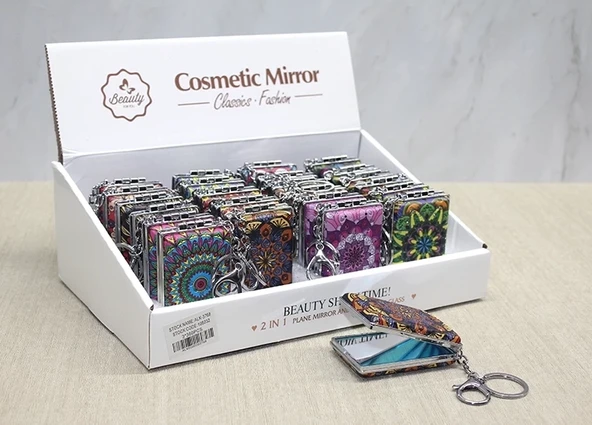 Taşlı El Aynası Anahtarlık Alk3768 ürün görseli 1