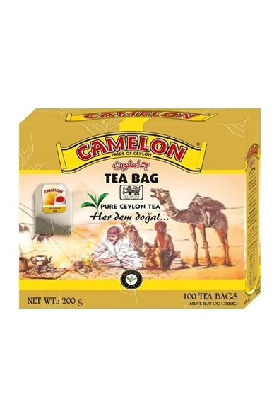 CAMELON SALLAMA SÜZEN POŞET ÇAY 100'LÜ ürün görseli 1