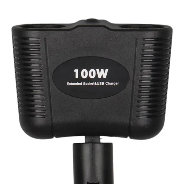 Olesson 1643 12-24v 100w 2'lı Araç Çakmak Çoklayıcı - Resim 3