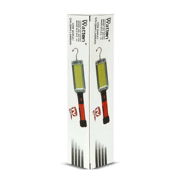 Usb Şarjlı Oto Tamirci Çalışma Lambası Watton Wt-733 - Resim 3