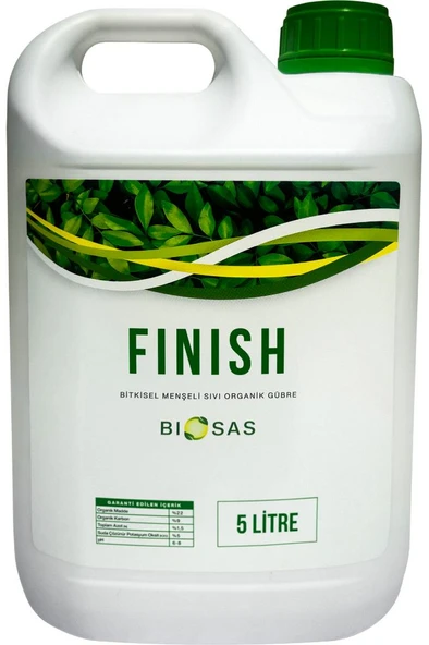 Biosas FINISH 5 LT Bitkisel Menşeli Sıvı Organik Gübre ürün görseli 1