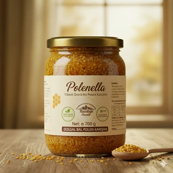 Polenella 700g (%100 Doğal Çam Balı, Polen Karışımı) ürün görseli 1