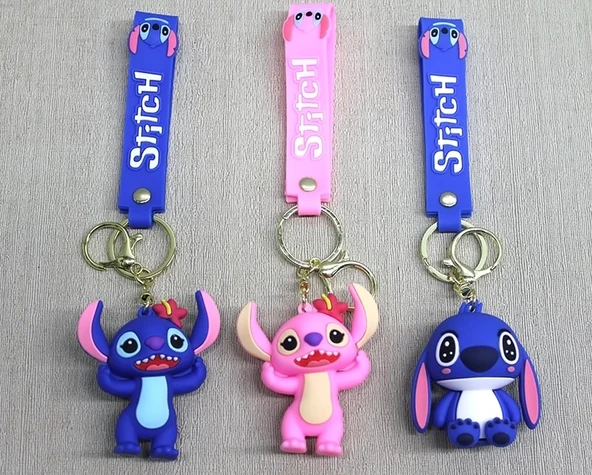 Stitch Silikon Anahtarlık Alk4266 ürün görseli 1
