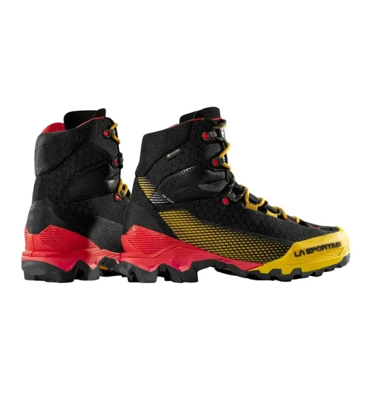 LA SPORTİVA AEQUİLİBRİUM ST GORE-TEX BLACK YELLOW OUTDOOR BOT - Resim 4