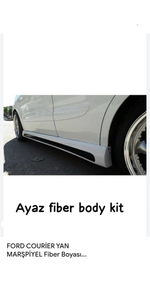 FORD COURİER BODYKİT TAKIM FİBERGLASS BOYASIZ Uyumlu - Resim 3