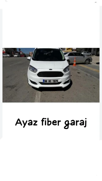 FORD COURİER BODYKİT TAKIM FİBERGLASS BOYASIZ Uyumlu - Resim 4