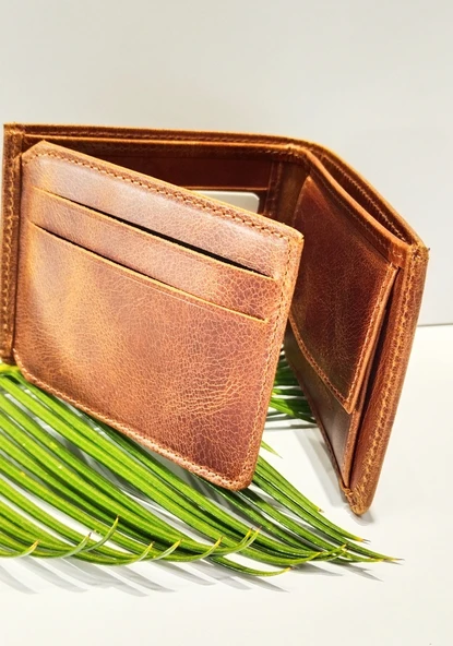 Monalisa Home Yeni Nesil Deri Cüzdan Bozuk Para Bölmeli - Resim 2