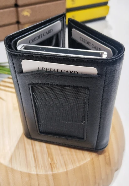 Monalisa Home Yeni Nesil Deri Mekanizmalı Lüks Cüzdan - Resim 2