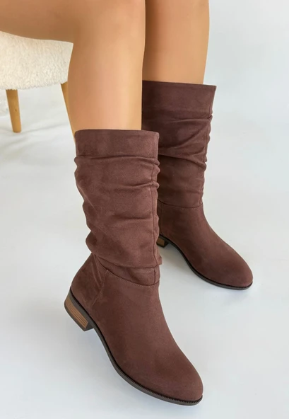 Plod Kahverengi Süet Çizme ürün görseli 1