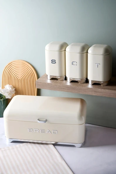 Perotti Plus Ekmek Kutusu ve 3'lü Saklama Kabı 0185 ürün görseli 1