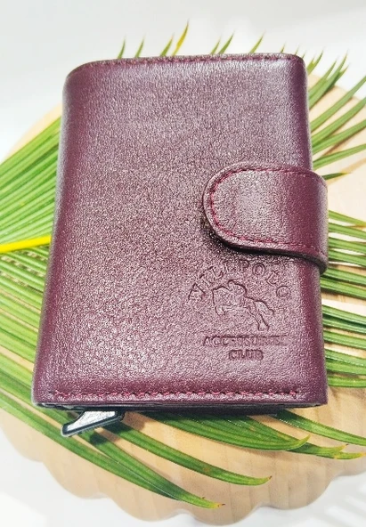 Monalisa Home Yeni Nesil Deri Mekanizmalı Lüks Cüzdan ürün görseli 1