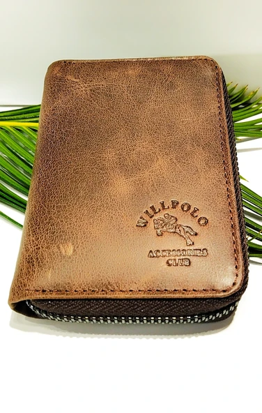 Monalisa Home Yeni Nesil Deri Cüzdan Tam Fermuarlı ürün görseli 1