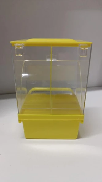 Netx Akıllı Yemlik Sarı Renkli 10x8x15 cm - Resim 3